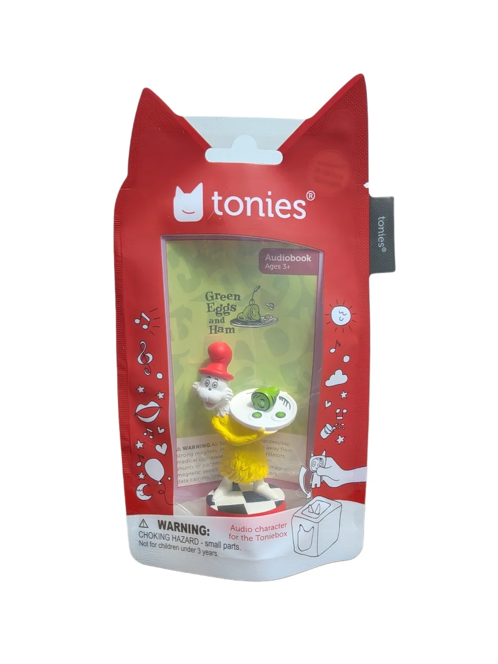 Tonies Green Eggs and Ham Audio Character - Yellow Figure